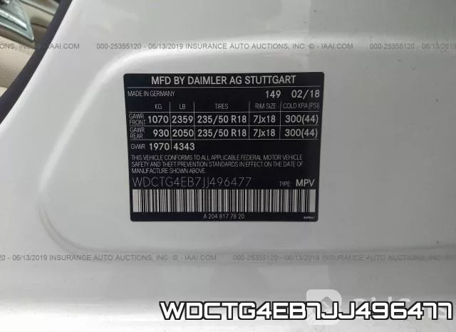 WDCTG4EB7JJ496477 фото 10