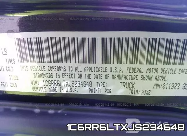 1C6RR6LTXJS234648 фото 10