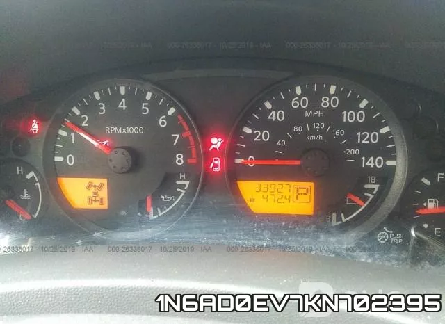 1N6AD0EV7KN702395 фото 8