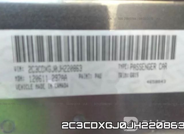 2C3CDXGJ0JH220863 фото 10