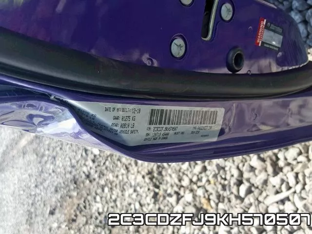 2C3CDZFJ9KH570507 фото 2