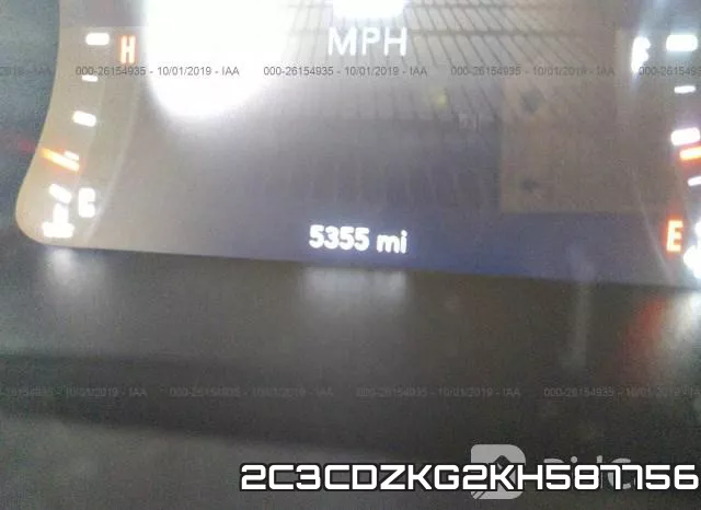 2C3CDZKG2KH587756 фото 8