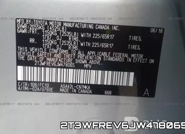 2T3WFREV6JW478065 фото 10