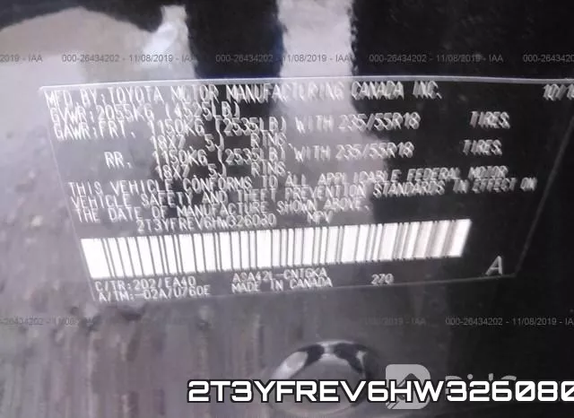 2T3YFREV6HW326080 фото 10