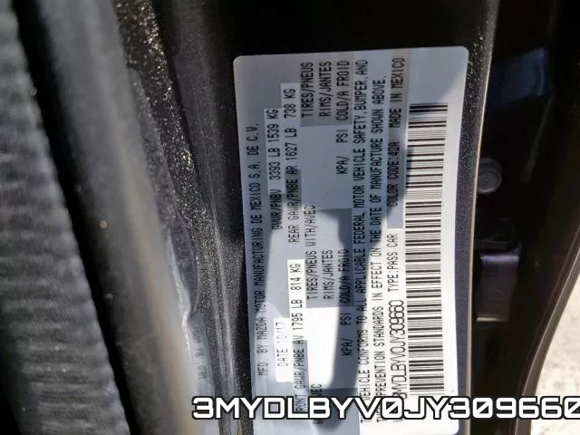 3MYDLBYV0JY309660 фото 2