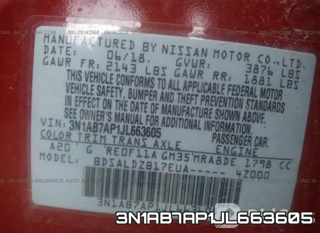3N1AB7AP1JL663605 фото 10