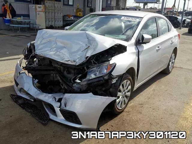 3N1AB7AP3KY301120 фото 3