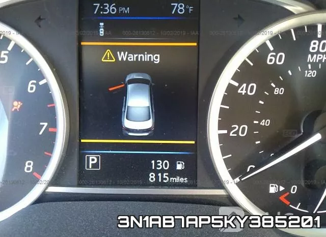 3N1AB7AP5KY385201 фото 8