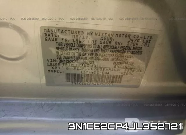 3N1CE2CP4JL352721 фото 10
