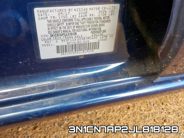 3N1CN7AP2JL818128 фото 2