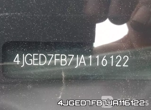 4JGED7FB7JA116122 фото 8