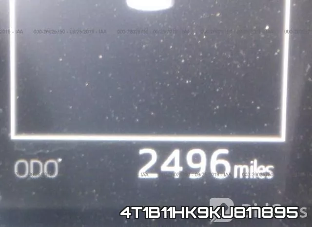 4T1B11HK9KU817895 фото 8