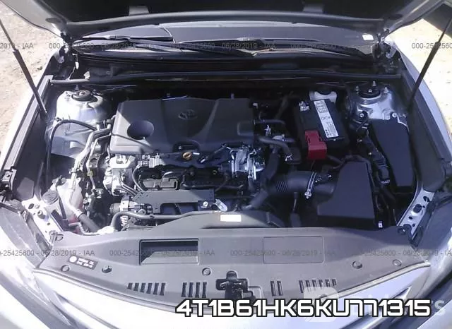 4T1B61HK6KU771315 фото 2