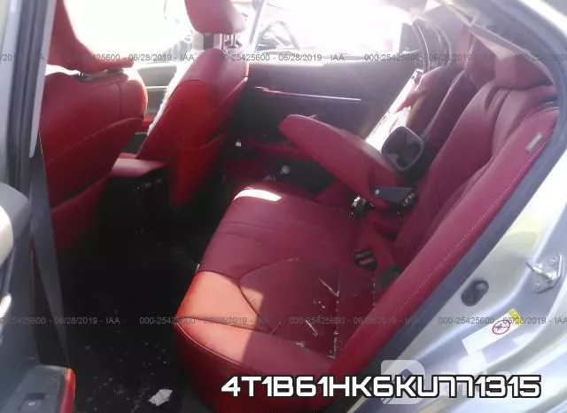 4T1B61HK6KU771315 фото 9