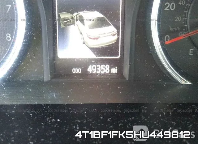 4T1BF1FK5HU449812 фото 8