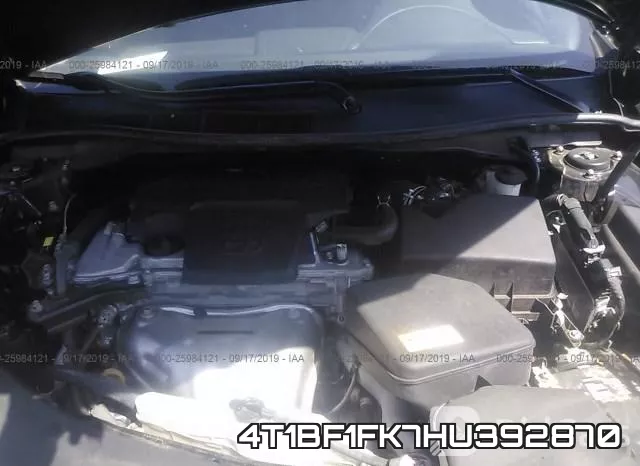 4T1BF1FK7HU392870 фото 2