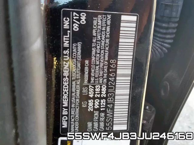 55SWF4JB3JU246168 фото 2