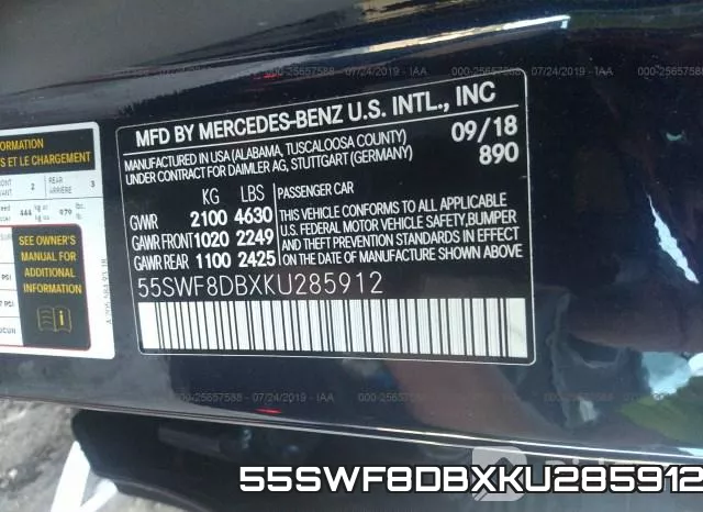 55SWF8DBXKU285912 фото 10