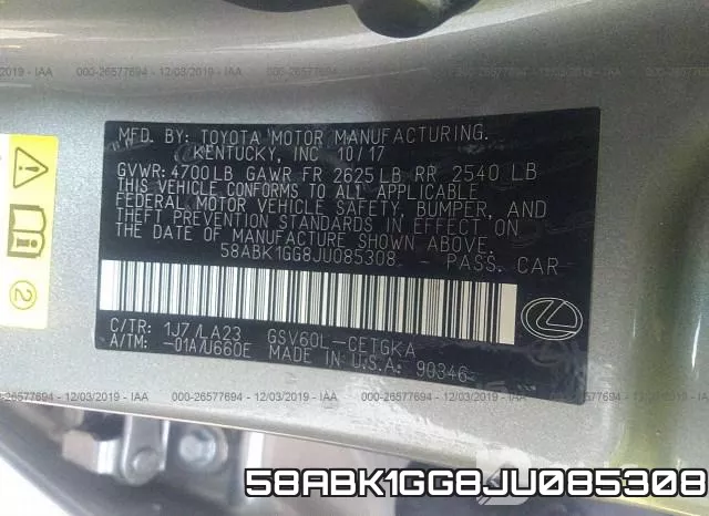 58ABK1GG8JU085308 фото 10