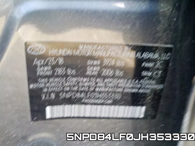 5NPD84LF0JH353330 фото 2