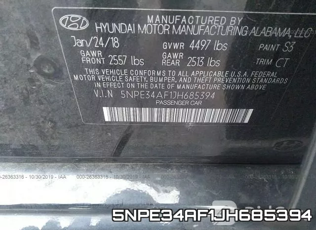 5NPE34AF1JH685394 фото 10