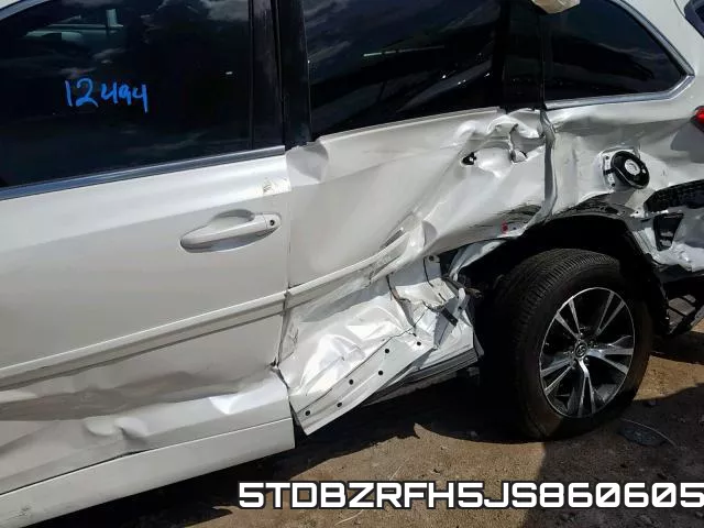 5TDBZRFH5JS860605 фото 2