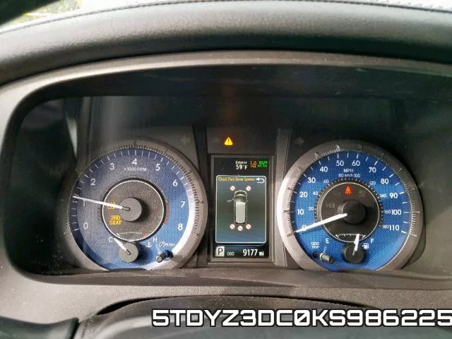 5TDYZ3DC0KS986225 фото 7