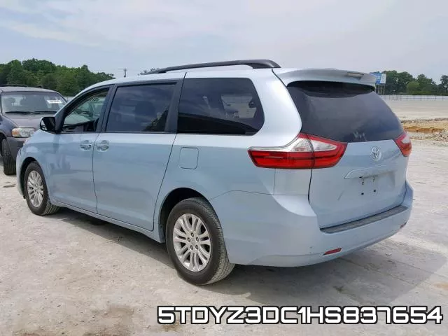 5TDYZ3DC1HS837654 фото 4