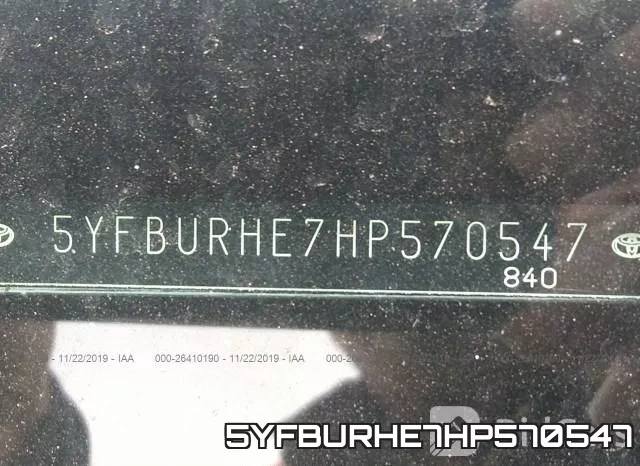 5YFBURHE7HP570547 фото 9