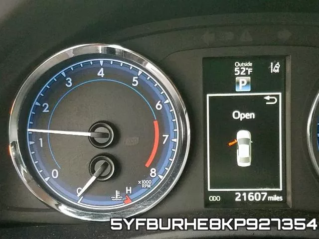 5YFBURHE8KP927354 фото 9