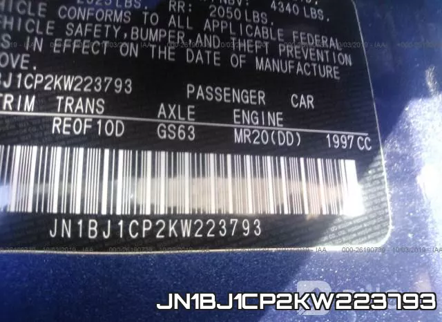 JN1BJ1CP2KW223793 фото 10