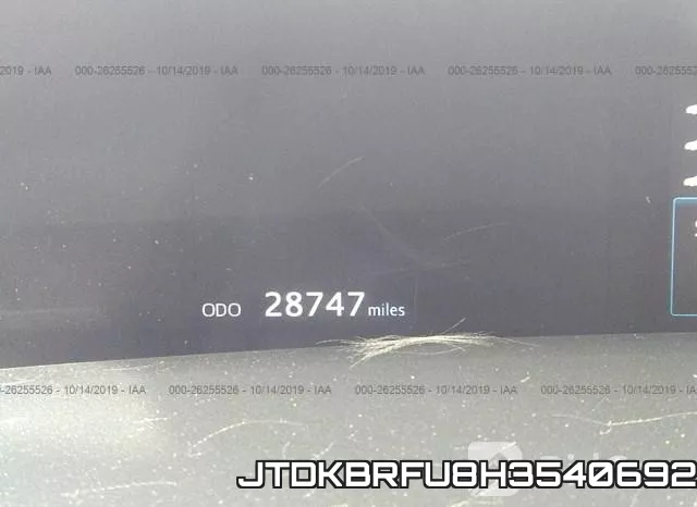 JTDKBRFU8H3540692 фото 8