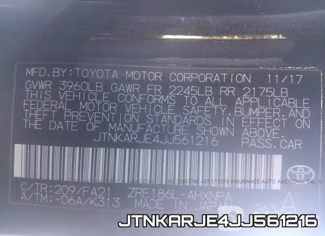 JTNKARJE4JJ561216 фото 10