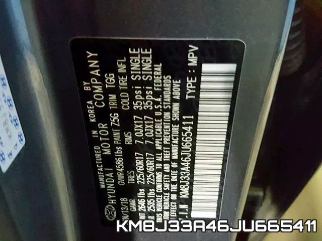 KM8J33A46JU665411 фото 2