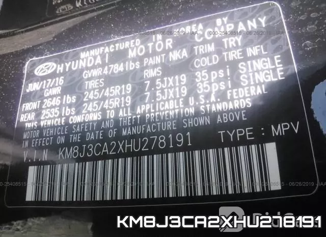KM8J3CA2XHU278191 фото 10