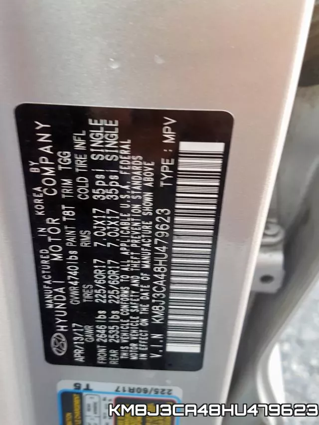 KM8J3CA48HU479623 фото 2