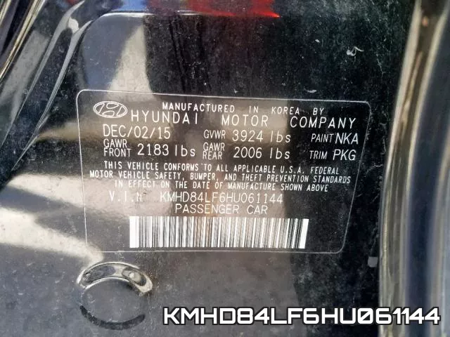 KMHD84LF6HU061144 фото 2