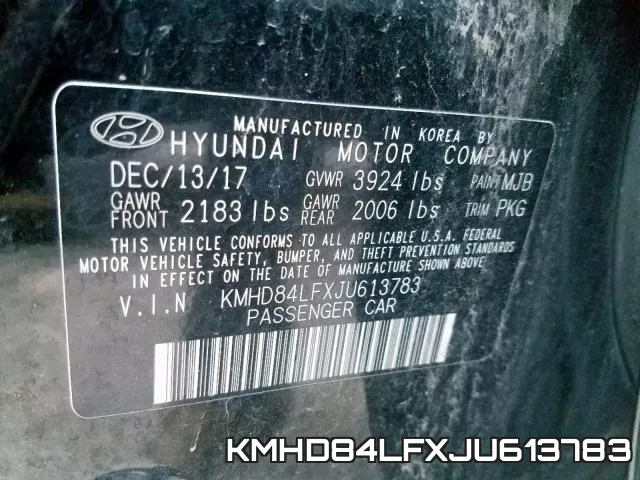 KMHD84LFXJU613783 фото 2
