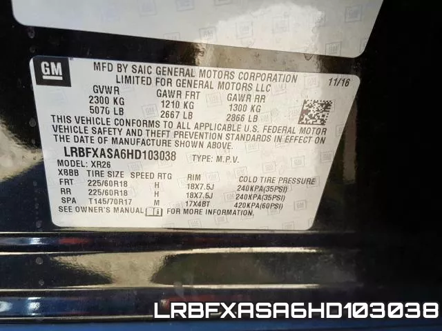LRBFXASA6HD103038 фото 2