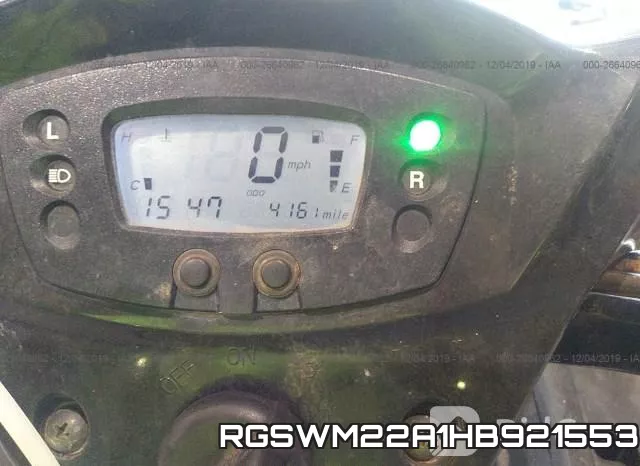 RGSWM22A1HB921553 фото 8
