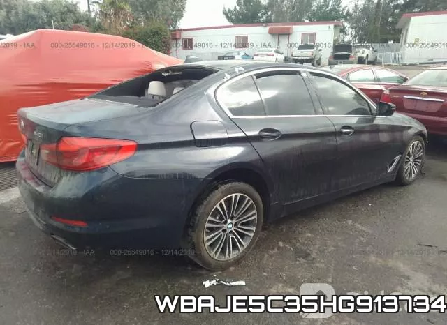 WBAJE5C35HG913734 фото 5