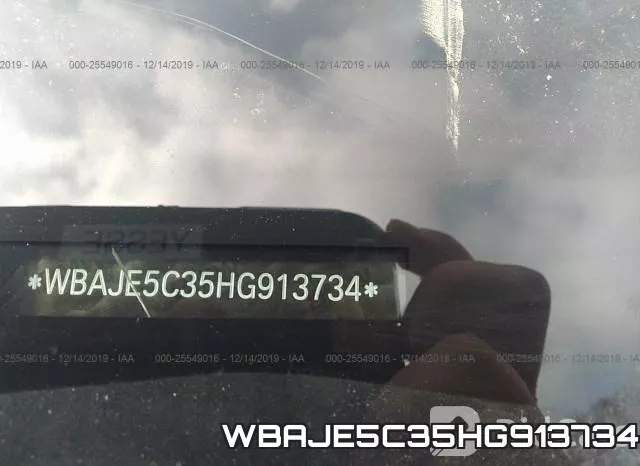 WBAJE5C35HG913734 фото 10