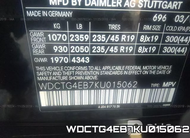WDCTG4EB7KU015062 фото 10