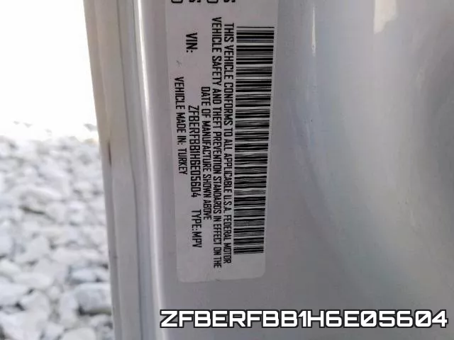 ZFBERFBB1H6E05604 фото 2