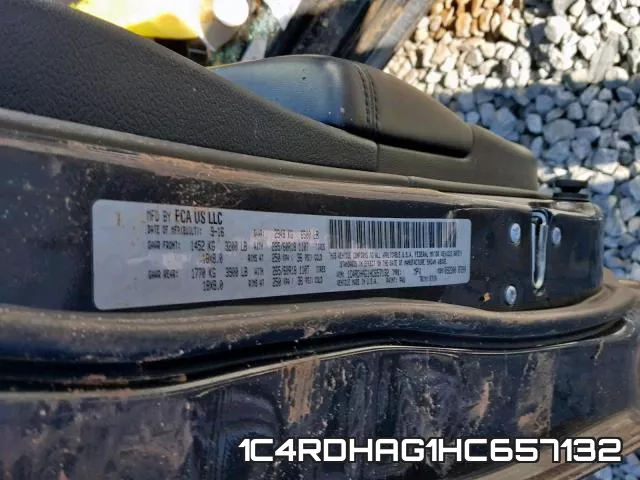 1C4RDHAG1HC657132 фото 2