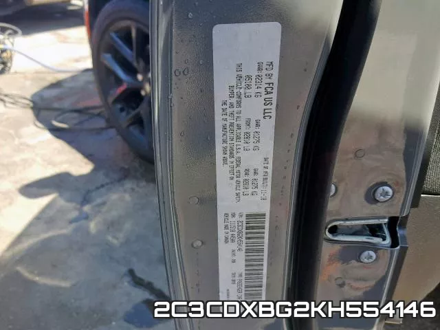 2C3CDXBG2KH554146 фото 2