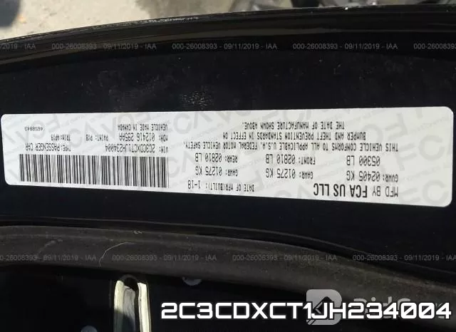 2C3CDXCT1JH234004 фото 10