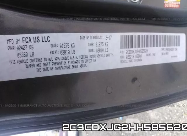 2C3CDXJG2HH585620 фото 10