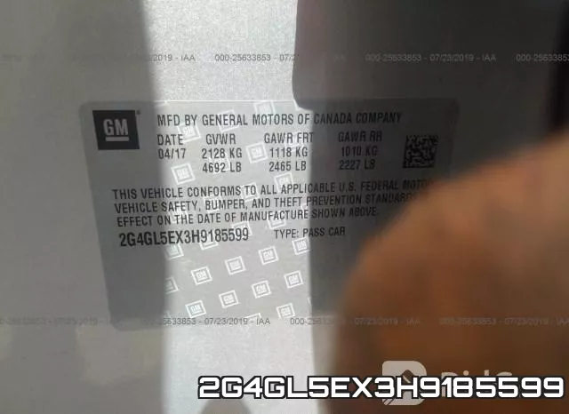 2G4GL5EX3H9185599 фото 10