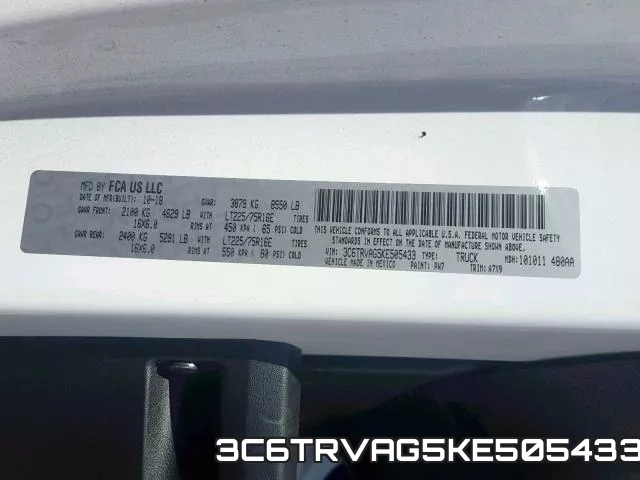 3C6TRVAG5KE505433 фото 2